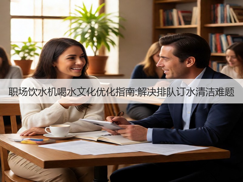 职场饮水机喝水文化优化指南:解决排队订水