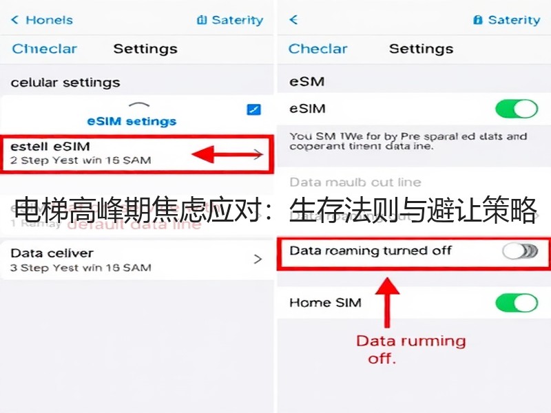 电梯高峰期焦虑应对：生存法则与避让策略