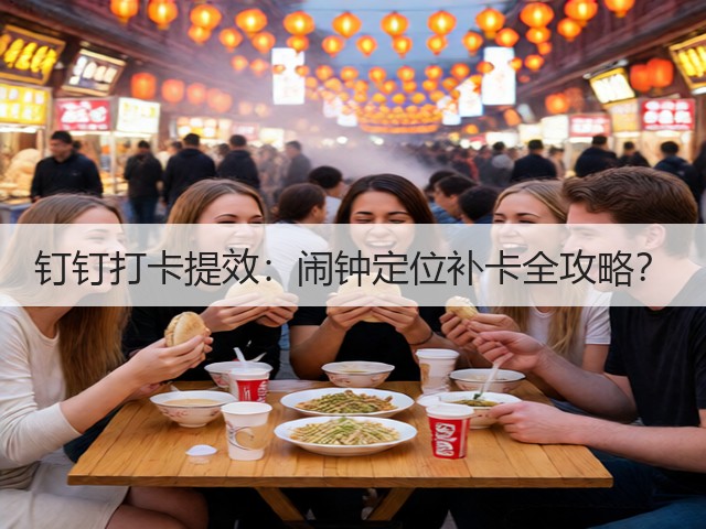 钉钉打卡提效：闹钟定位补卡全攻略？(图2)