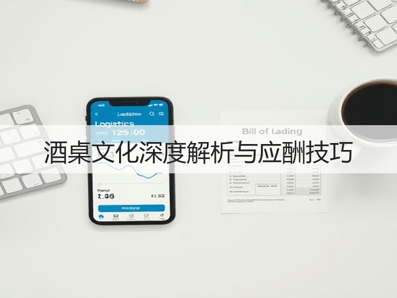 酒桌文化深度解析与应酬技巧