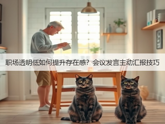 职场透明低如何提升存在感?会议发言主动汇报技巧(图2) 职场透明低如何提升存在感?会议发言主动汇报技巧(图2)