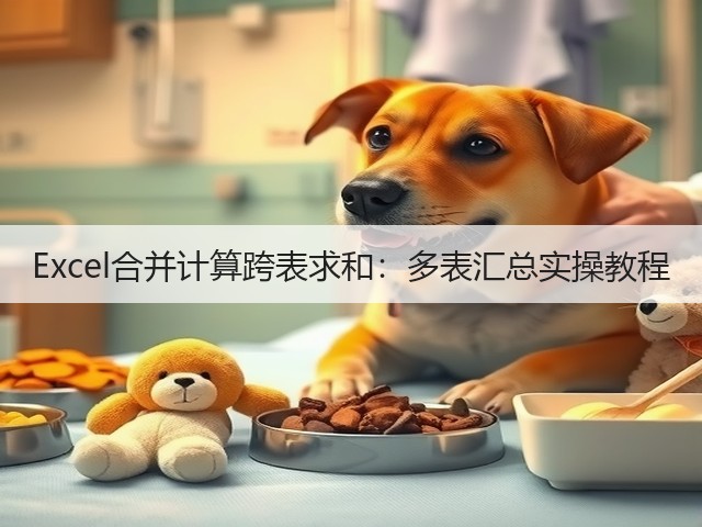 Excel合并计算跨表求和:多表汇总实操教程(图2) Excel合并计算跨表求和:多表汇总实操教程(图2)
