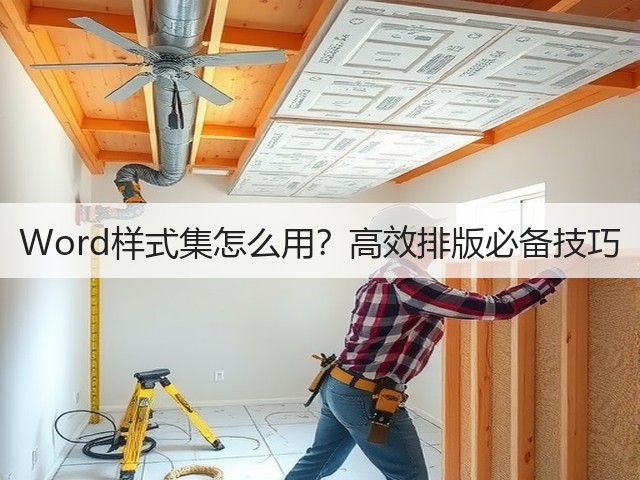 Word样式集怎么用？高效排版必备技巧(图3)