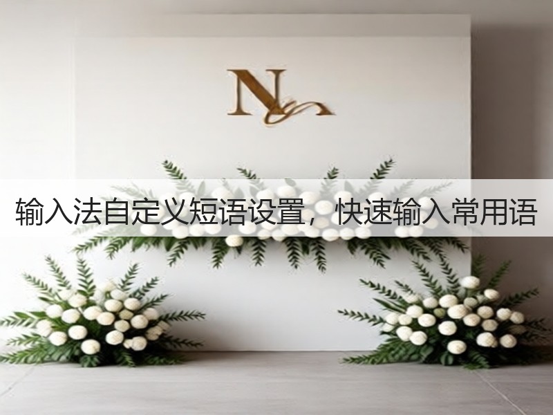 输入法自定义短语设置，快速输入常用语(图3)