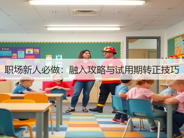 职场新人必做:融入攻略与试用期转正技巧(图2) 职场新人必做:融入攻略与试用期转正技巧(图2)
