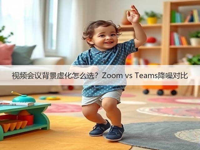 视频会议背景虚化怎么选？Zoom vs Teams降噪对比(图3)