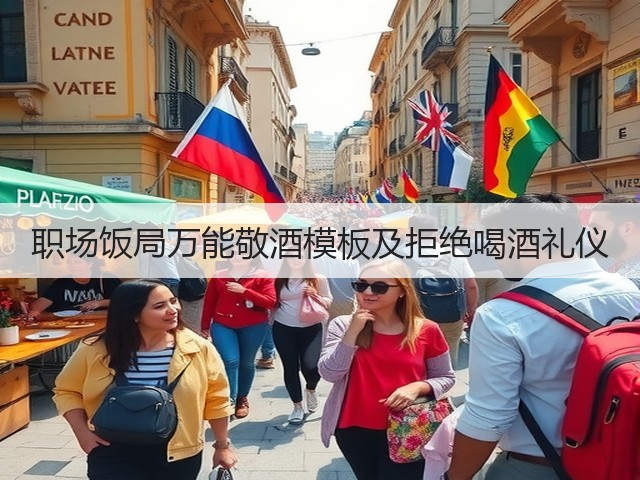 职场饭局万能敬酒模板及拒绝喝酒礼仪(图2) 职场饭局万能敬酒模板及拒绝喝酒礼仪(图2)