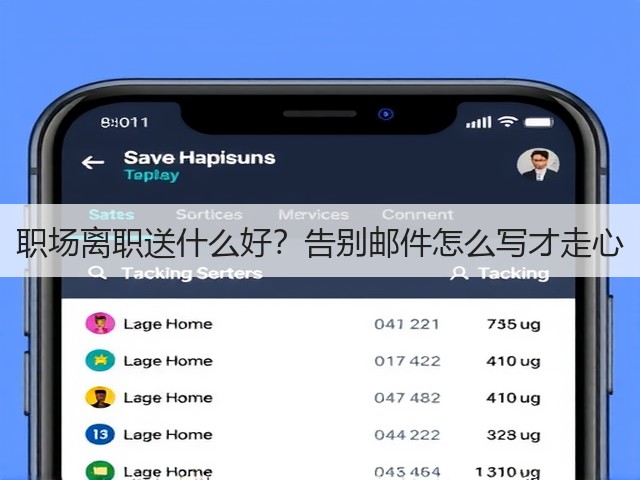 职场离职送什么好？告别邮件怎么写才走心(图3)