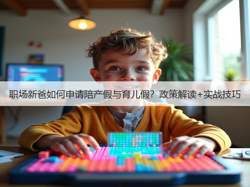 职场新爸如何申请陪产假与育儿假？政策解读