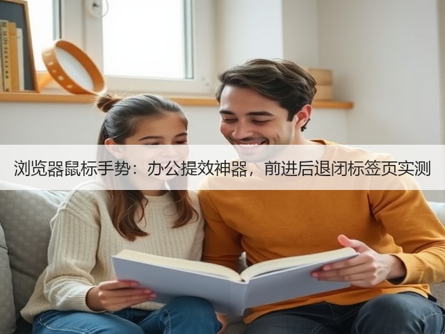 浏览器鼠标手势：办公提效神器，前进后退闭标签页实测(图1)