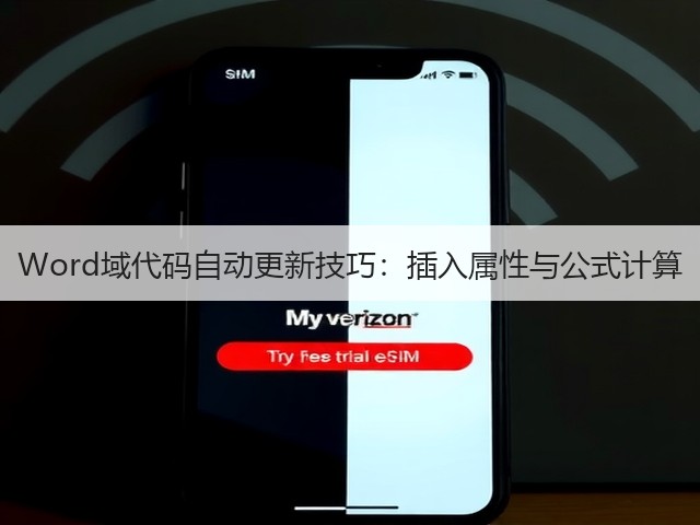 Word域代码自动更新技巧:插入属性与公式计算(图2) Word域代码自动更新技巧:插入属性与公式计算(图2)