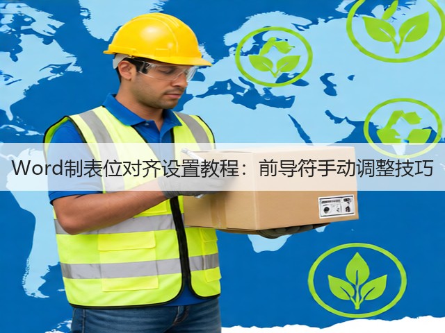 Word制表位对齐设置教程:前导符手动调整技巧(图1) Word制表位对齐设置教程:前导符手动调整技巧(图1)