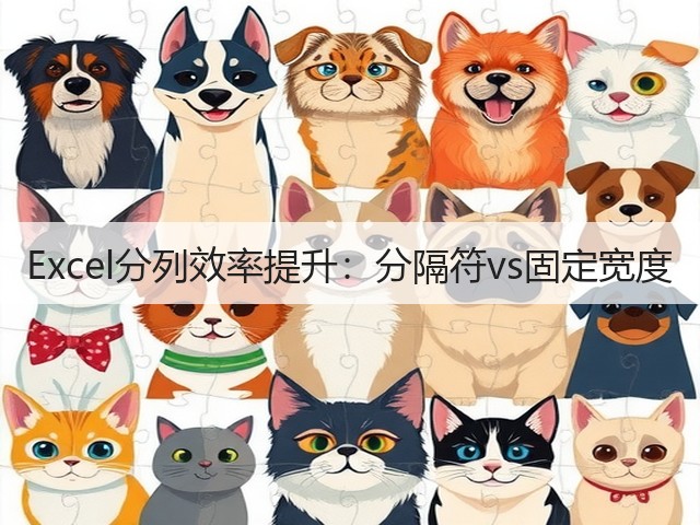 Excel分列效率提升:分隔符vs固定宽度(图3) Excel分列效率提升:分隔符vs固定宽度(图3)