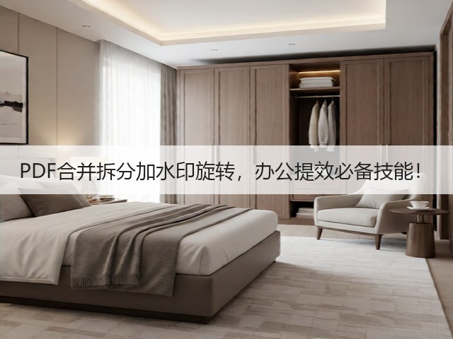 PDF合并拆分加水印旋转，办公提效必备技能！(图3)