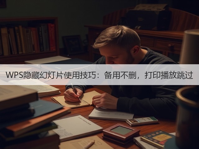 WPS隐藏幻灯片使用技巧:备用不删,打印播放跳过(图1) WPS隐藏幻灯片使用技巧:备用不删,打印播放跳过(图1)
