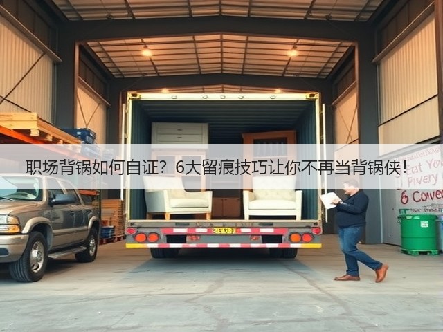 职场背锅如何自证?6大留痕技巧让你不再当背锅侠!(图3) 职场背锅如何自证?6大留痕技巧让你不再当背锅侠!(图3)