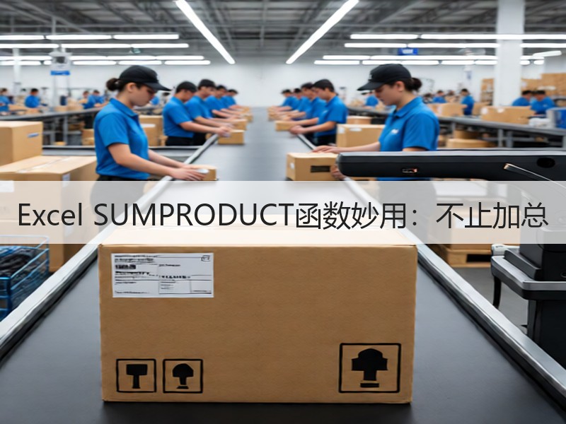 Excel SUMPRODUCT函数妙用