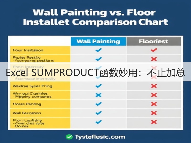 Excel SUMPRODUCT函数妙用:不止加总(图1) Excel SUMPRODUCT函数妙用:不止加总(图1)