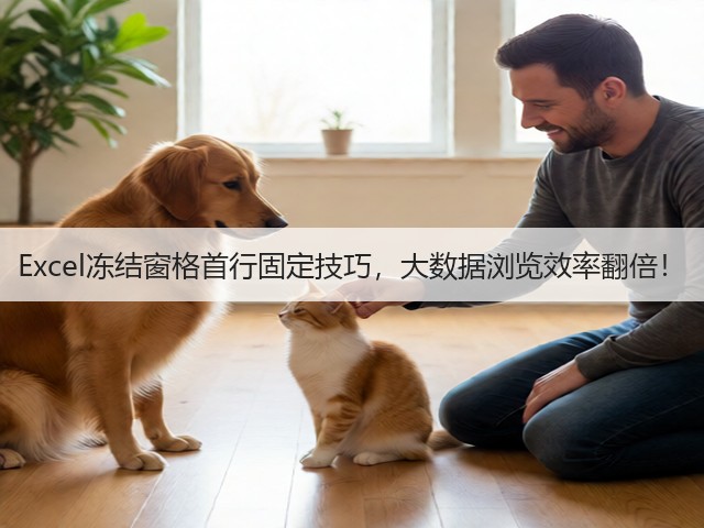 Excel冻结窗格首行固定技巧，大数据浏览效率翻倍！(图2)