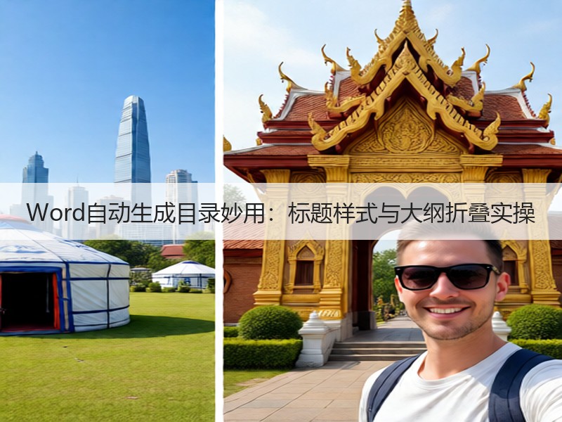 Word自动生成目录妙用：标题样式与大纲