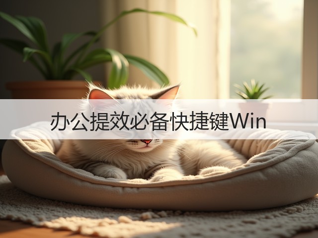 办公提效必备快捷键Win(图1)