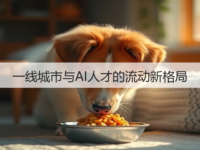 一线城市与AI人才的流动新格局(图1) 一线城市与AI人才的流动新格局(图1)