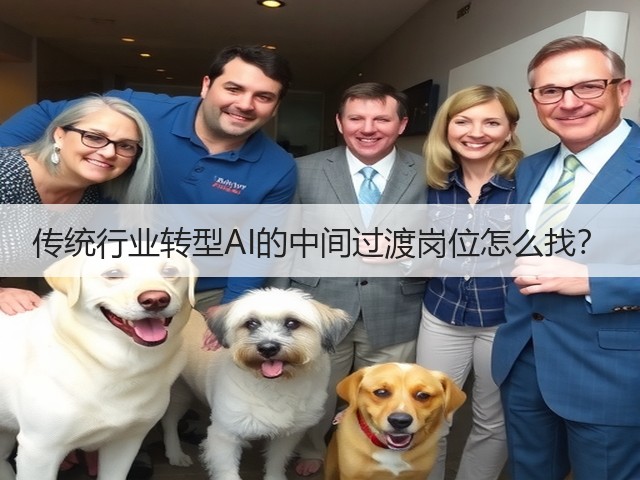 传统行业转型AI的中间过渡岗位怎么找?(图1) 传统行业转型AI的中间过渡岗位怎么找?(图1)