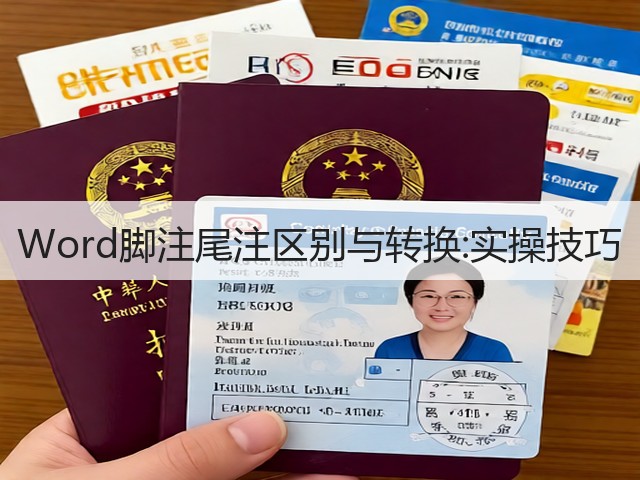 Word脚注尾注区别与转换:实操技巧(图3) Word脚注尾注区别与转换:实操技巧(图3)