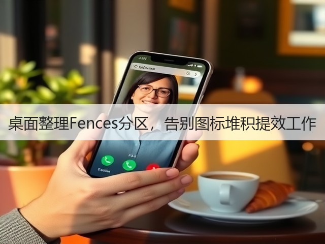 桌面整理Fences分区，告别图标堆积提效工作(图3)
