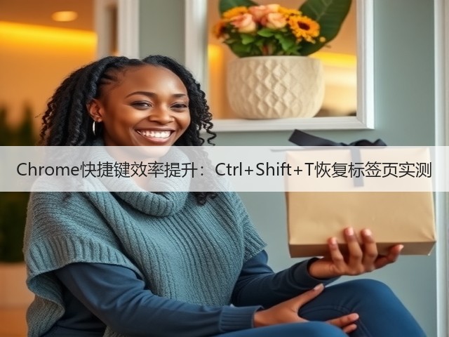 Chrome快捷键效率提升：Ctrl+Shift+T恢复标签页实测(图1)