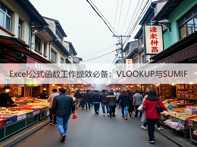 Excel公式函数工作提效必备：VLOOKUP与SUMIF(图3)