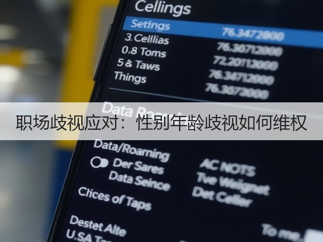 职场歧视应对:性别年龄歧视如何维权(图1) 职场歧视应对:性别年龄歧视如何维权(图1)