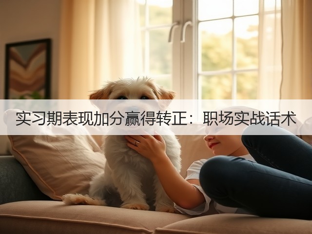实习期表现加分赢得转正:职场实战话术(图2) 实习期表现加分赢得转正:职场实战话术(图2)