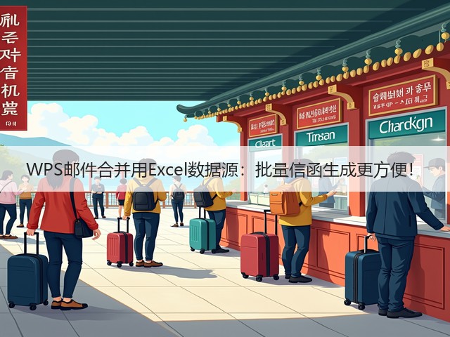 WPS邮件合并用Excel数据源:批量信函生成更方便!(图2) WPS邮件合并用Excel数据源:批量信函生成更方便!(图2)