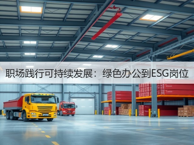 职场践行可持续发展:绿色办公到ESG岗位(图2) 职场践行可持续发展:绿色办公到ESG岗位(图2)