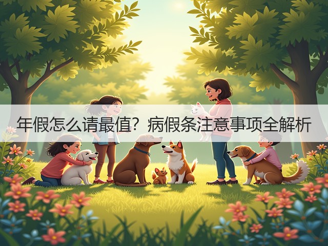 年假怎么请最值?病假条注意事项全解析(图2) 年假怎么请最值?病假条注意事项全解析(图2)