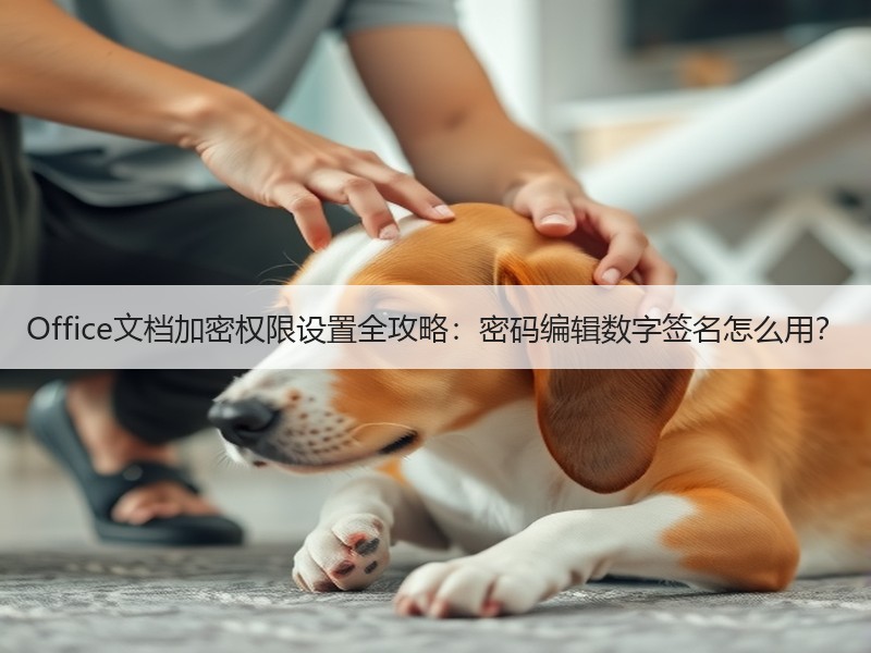 Office文档加密权限设置全攻略：密码
