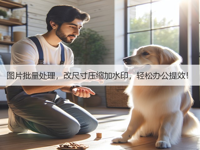 图片批量处理，改尺寸压缩加水印，轻松办公提效！(图1)