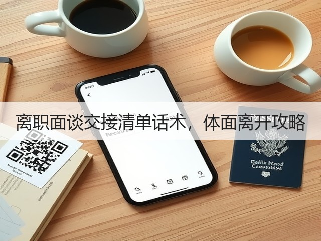 离职面谈交接清单话术,体面离开攻略(图2) 离职面谈交接清单话术,体面离开攻略(图2)