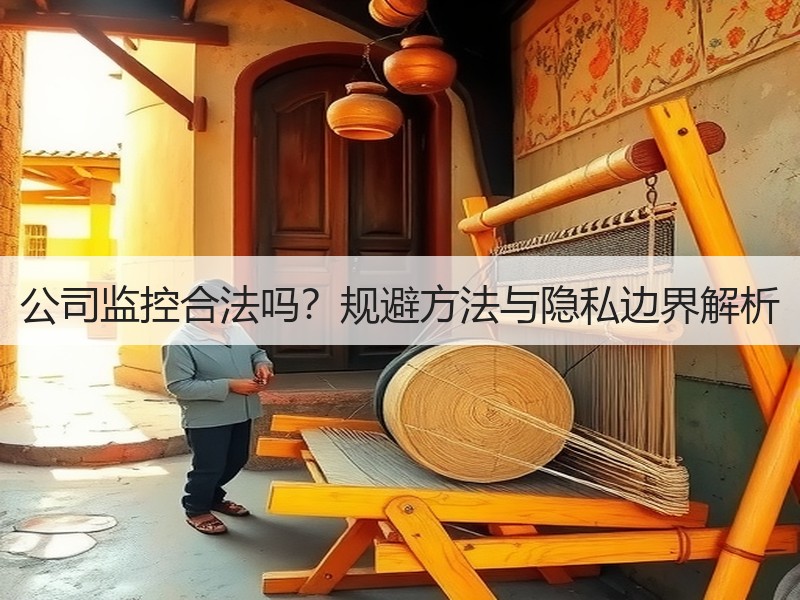 公司监控合法吗？规避方法与隐私边界解析