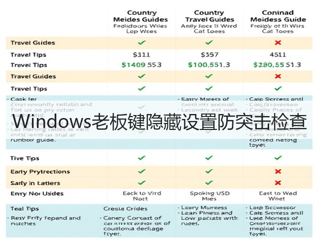Windows老板键隐藏设置防突击检查(图3)