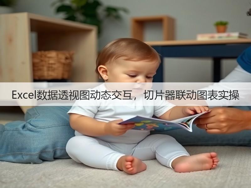 Excel数据透视图动态交互,切片器联动图表实操(图1) Excel数据透视图动态交互,切片器联动图表实操(图1)