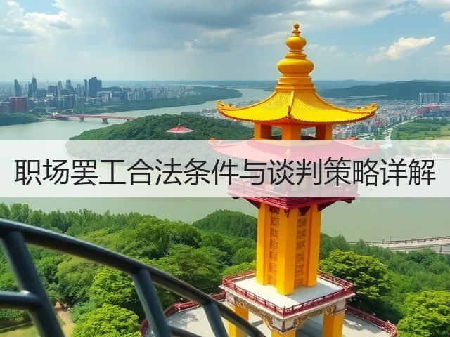职场罢工合法条件与谈判策略详解(图2) 职场罢工合法条件与谈判策略详解(图2)