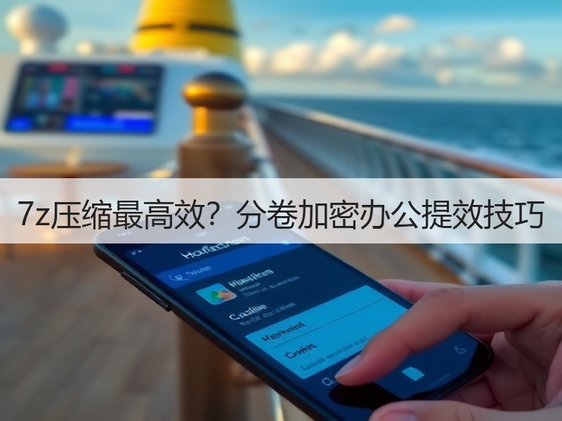 7z压缩最高效？分卷加密办公提效技巧