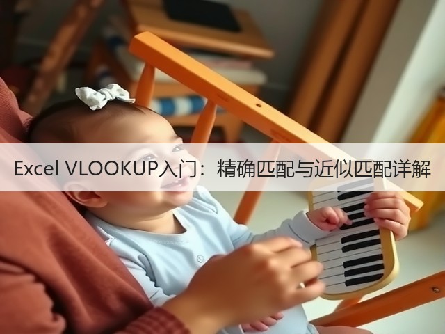 Excel VLOOKUP入门:精确匹配与近似匹配详解(图2) Excel VLOOKUP入门:精确匹配与近似匹配详解(图2)