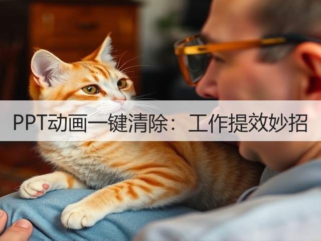 PPT动画一键清除：工作提效妙招(图1)