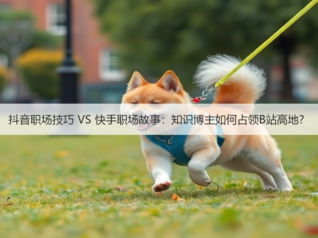 抖音职场技巧 VS 快手职场故事:知识博主如何占领B站高地?(图1) 抖音职场技巧 VS 快手职场故事:知识博主如何占领B站高地?(图1)