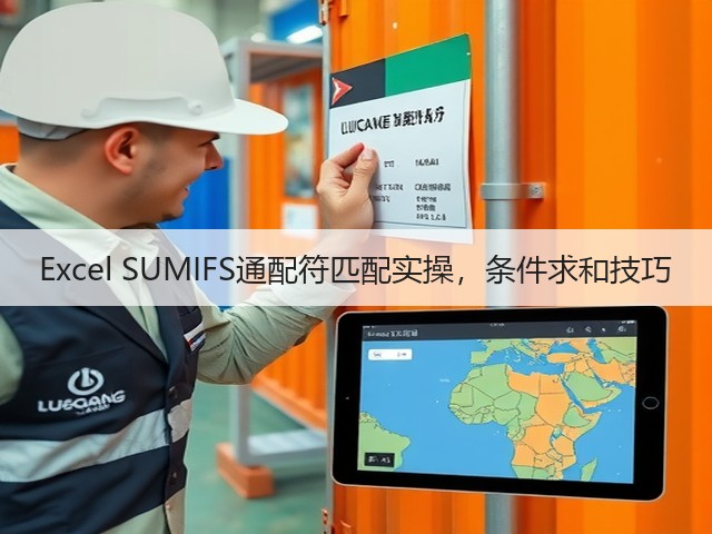 Excel SUMIFS通配符匹配实操,条件求和技巧(图2) Excel SUMIFS通配符匹配实操,条件求和技巧(图2)