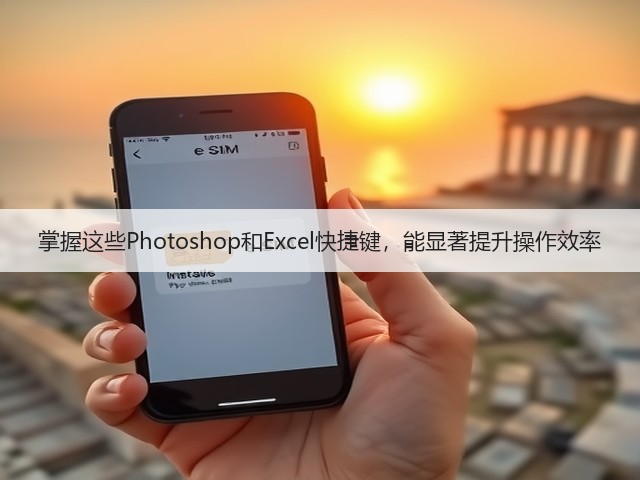 掌握这些Photoshop和Excel快捷键,能显著提升操作效率(图3) 掌握这些Photoshop和Excel快捷键,能显著提升操作效率(图3)