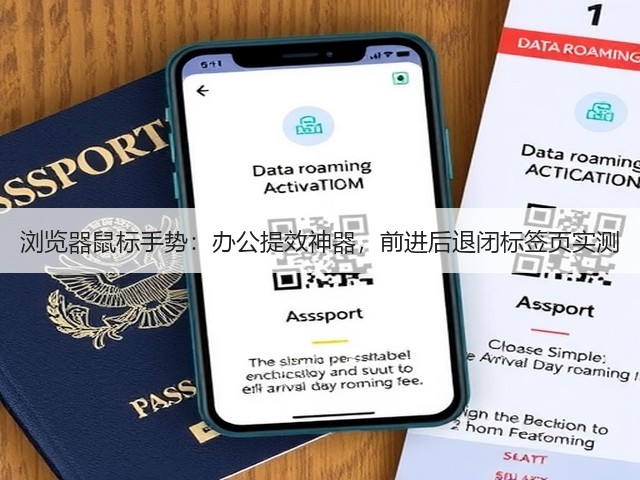 浏览器鼠标手势：办公提效神器，前进后退闭标签页实测(图2)